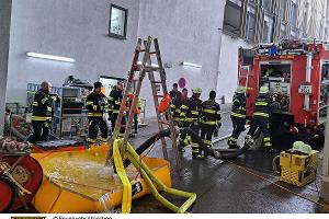 Stundenlanger Einsatz durch Wasserschaden (Neuperlach)