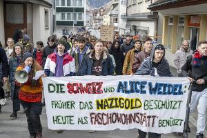 Fünf Festnahmen bei Protest am Wohnort von Alice Weidel
