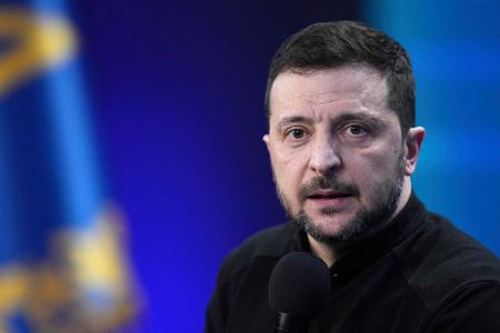 Der ukrainische Präsident Wolodymyr Selenskyj ist auch zum Rücktritt bereit im Gegenzug für einen Nato-Beitritt des Landes.