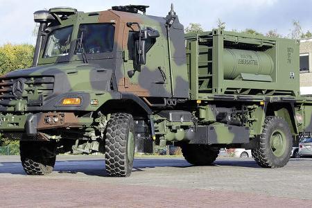 Mercedes Zetros 4x4 Militär