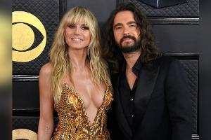 Tom Kaulitz schießt heißes Foto von Heidi Klum in roten Dessous