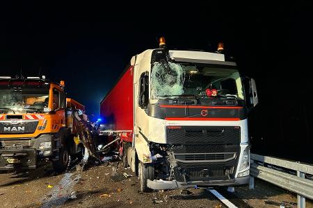 Unfall AM-LKW Unfall AM-LKW