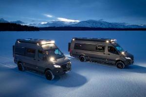 Schnee, Eis, Offroad, Camper, 4x4