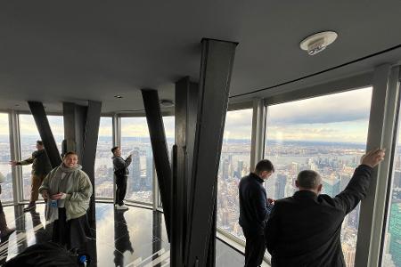Ganz oben im Empire State Building.