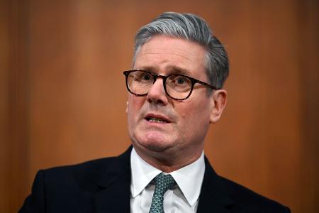 Starmer pocht auf Sicherheitsgarantien für die Ukraine. (Archivbild)