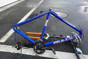 Fahrradrahmen sucht Besitzer
