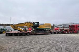 Schwertransport mit 68-Tonnen-Bagger fällt durch zahlreiche Verstöße auf