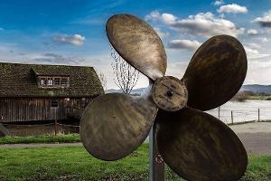 Schiffsschraube an Weserpromenade gestohlen