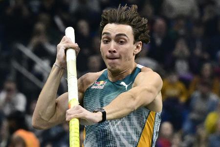 Duplantis verbessert Stabhochsprung-Weltrekord auf 6,27 m