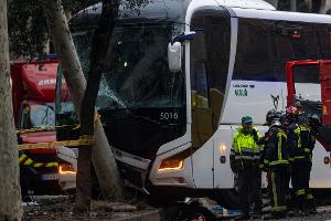 Mehr als 50 Verletzte bei Unfall mit Bussen in Barcelona