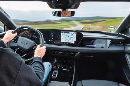 Audi S6 e-Tron Sportback, Cockpit