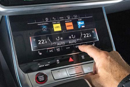 Audi S6 TDI, Klimaregler