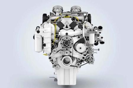 Liebherr V12-Motor D9612 Diesel