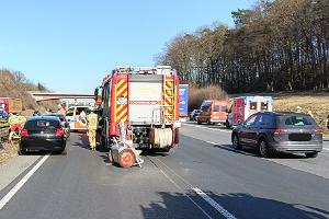 Verkehrsunfall auf BAB1