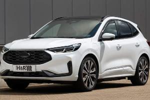 Der Ford Kuga mit H&amp;R Tieferlegungsfedern