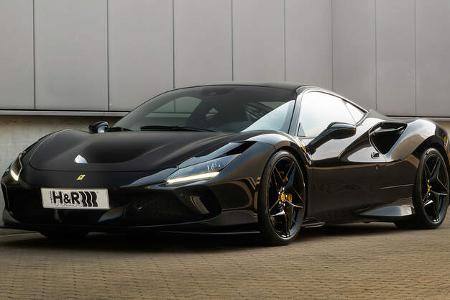 Ferrari F8 Tributo mit H&R Tieferlegungsfedern
