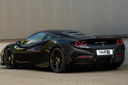 Ferrari F8 Tributo mit H&R Tieferlegungsfedern