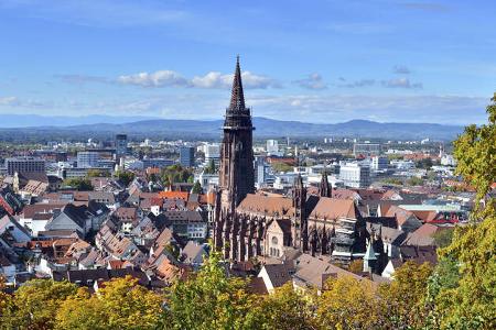 Freiburger Münster und Altstadt
