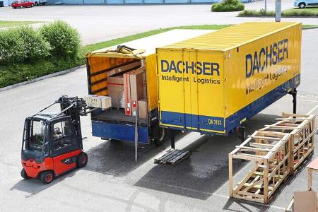 Zwei mal pro Woche liefert Dethleffs Ersatzteile aus.