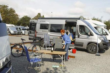 Verhalten auf dem Stellplatz