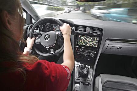 VW Golf 1.5 TSI Act, Interieur