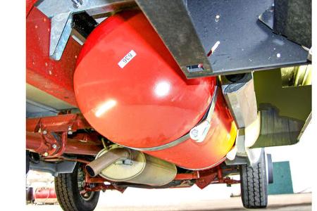 Gas, Tankflasche