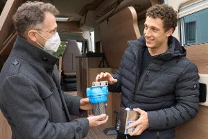 Sauberes Trinkwasser aus dem Tank