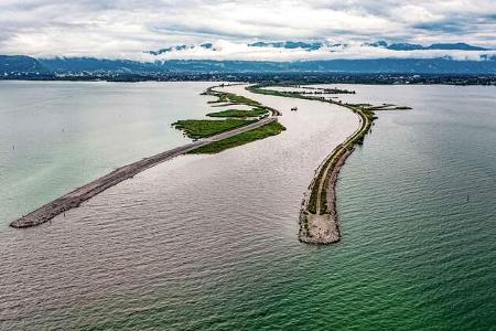 Bodensee Rheindamm 