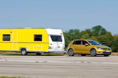 Auto, Caravan, Stra§e, BŠume