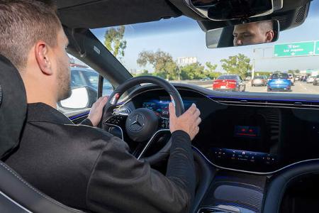 Mercedes Drive Pilot Test Drive Santa Monica