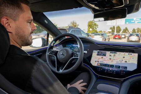 Mercedes Drive Pilot Test Drive Santa Monica