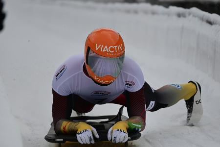 Skeleton-WM: Grotheer zur Halbzeit Vierter - Weston führt Skeleton-WM: Grotheer zur Halbzeit Vierter - Weston führt