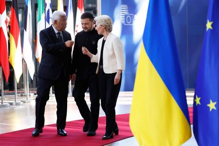 26 EU-Länder bekräftigten ihre Unterstützung für die Ukraine - nur Ungarn stellte sich quer.