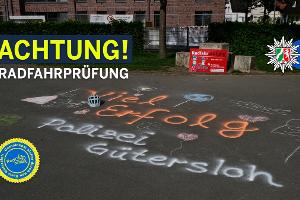 Fahrradprüfung an der Grundschule Sundern