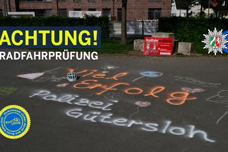 Radfahrprüfung Aktion Radschlag Radfahrprüfung Aktion Radschlag