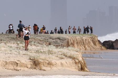 Viele bekannte Stände an der Gold Coast sind schon erodiert.