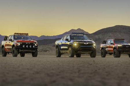 03/2025 Chevrolet Silverado EV ZR2 off-road race truck concept