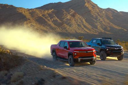 03/2025 Chevrolet Silverado EV ZR2 off-road race truck concept