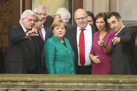 Verhandlungspausen mit Spreeblick gab es auch bei den Jamaika-Sondierungen.