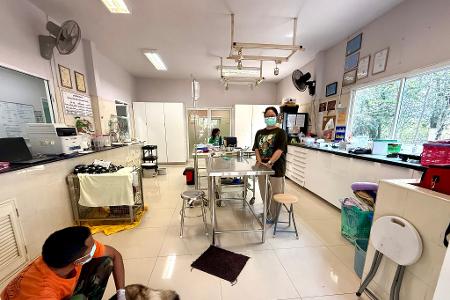Das Wildlife Hospital von WFFT war die erste Wildtierklinik in Thailand - bis heute ist sie die modernste.