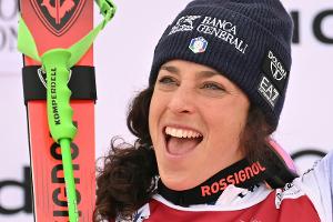 Brignone mit Machtdemonstration - Aicher verpasst zweiten Lauf