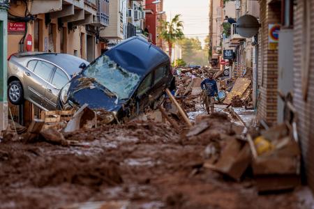 Vor allem die Region Valencia wurde in Mitleidenschaft gezogen. (Foto Archiv)