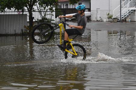 Meteorologen erwarten am Dienstag deutlich weniger Regen.