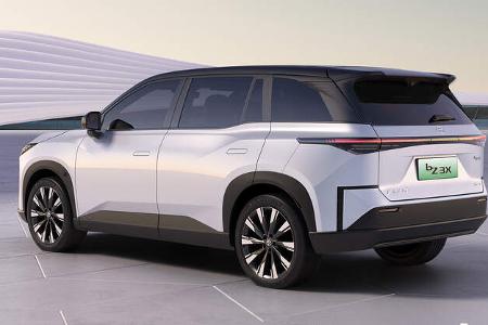Toyota BZ3X Elektro-SUV China