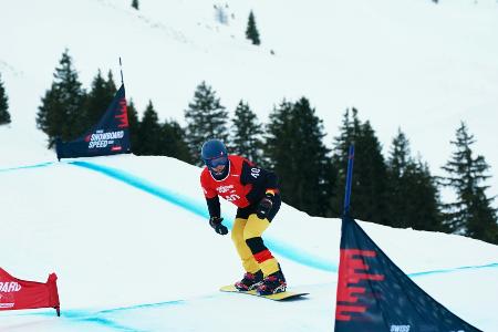 Para-Snowboard: Schmiedt verpasst Medaille, ist aber Para-Snowboard: Schmiedt verpasst Medaille, ist aber