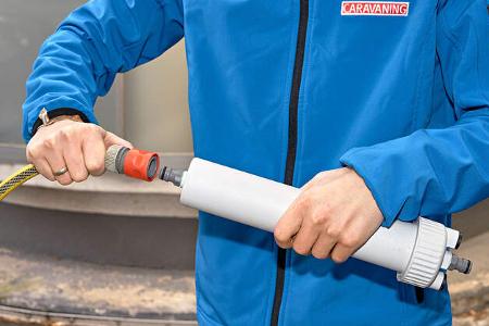 Wassertank reinigen Wasserfilter f