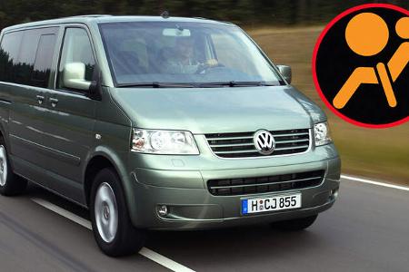 VW Transporter T5 Airbag Warnleuchte eingeklinkt