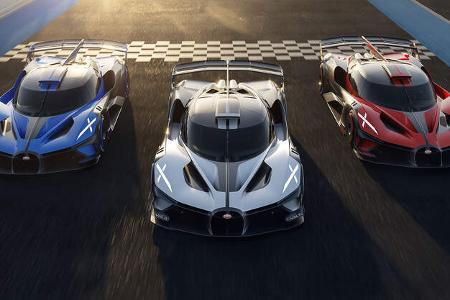 08/2021, Bugatti Bolide Serienversion