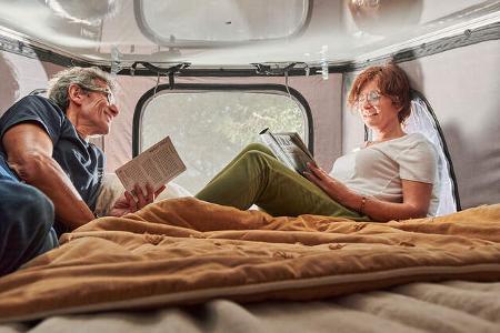 Antilope Van Flex 5 Bett im Aufstelldach
