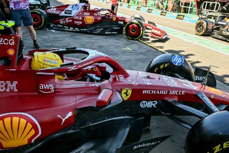 Leclerc schneller als Hamilton: Ferrari stark beim Saisonstart Leclerc schneller als Hamilton: Ferrari stark beim Saisonstart